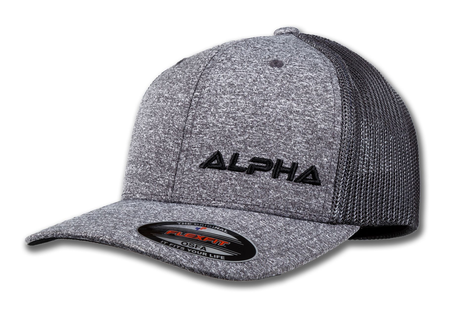 ⋆ 6311 CAP - FLEXFIT® Hat MELANGE TRUCKER Nutrition MAXFIT Alpha Sports