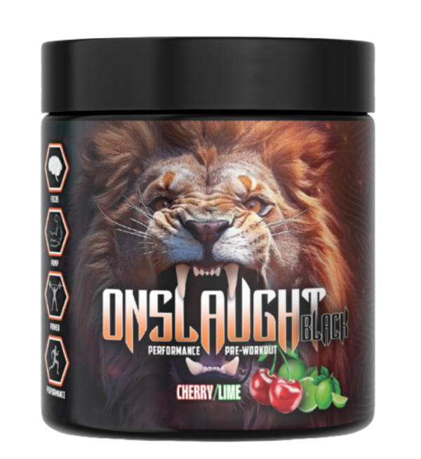 ALPHA ONSLAUGHT BLACK - Cherry/Lime