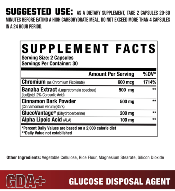 Axe & Sledge GDA+ Glucose Disposal Agent - Image 2