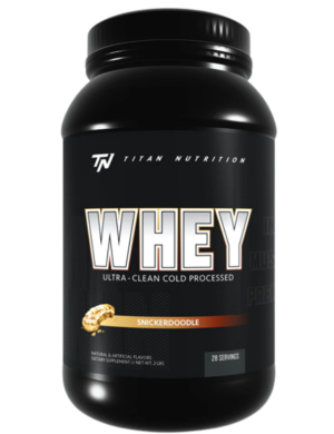 Titan-Nutrition-2lb-Protein Snickerdoodle front label
