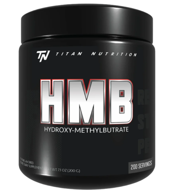 Titan Nutrition HMB (front of bottle).