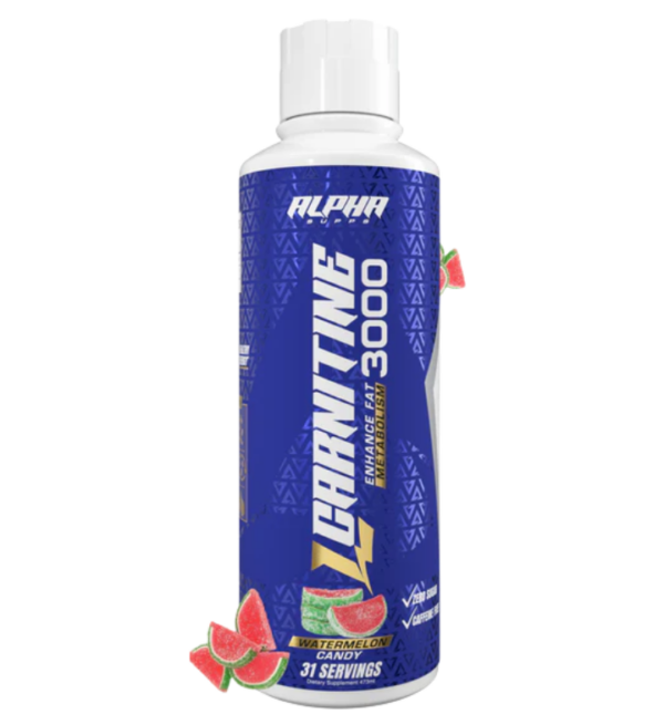 Alpha-Supps-L-Carnitine-Watermelon front label.