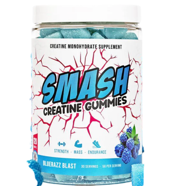 SMASH Creatine Gummies – 5g Creatine Monohydrate | Vegan, Non-GMO, Gluten-Free | 30-Day Supply - Image 2